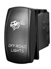 STV Motorsports Off-Road Lights Laser Rocker Switch                                     - SLR1001W - Image 2