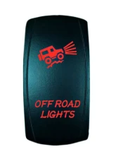 STV Motorsports Off-Road Lights Laser Rocker Switch                                     - SLR1002 - Image 3