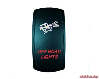 STV Motorsports Off-Road Lights Laser Rocker Switch - SLR1002