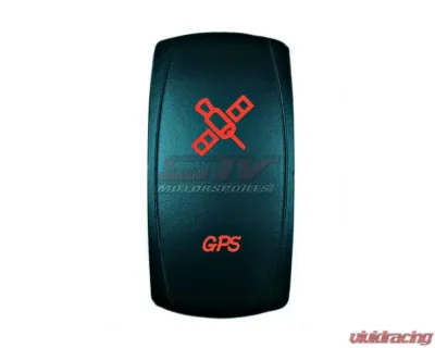 STV Motorsports GPS Laser Rocker Switch - SLR1007-1-1