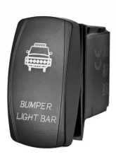 STV Motorsports Bumper Light Bar Laser Rocker Switch                                     - SLR1014 - Image 2