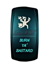 STV Motorsports Burn Ya Bastard Laser Rocker Switch                                     - SLR1018 - Image 2
