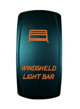 STV Motorsports Windshield Light Bar Laser Rocker Switch                                     - SLR1023 - Image 3