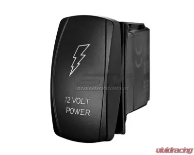 STV Motorsports 12 Volt Power Laser Rocker Switch - SLR1030W