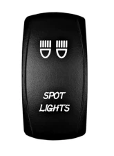 STV Motorsports Spot Lights Laser Rocker Switch                                     - SLR1036W - Image 3