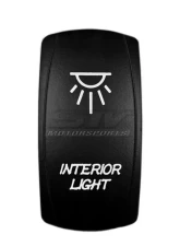 STV Motorsports Interior Light Laser Rocker Switch                                     - SLR1040W - Image 3