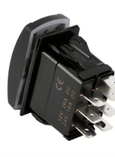 STV Motorsports Momentary Winch In/Out Laser Rocker Switch                                     - SLR1046M - Image 2