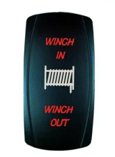 STV Motorsports Momentary Winch In/Out Laser Rocker Switch                                     - SLR1047M - Image 3