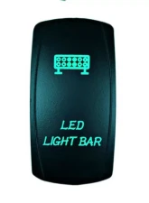 STV Motorsports LED Light Bar Laser Rocker Switch                                     - SLR1052 - Image 3