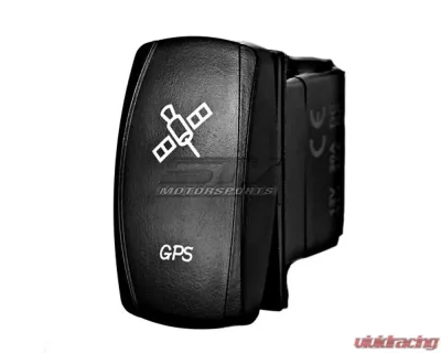 STV Motorsports GPS Laser Rocker Switch - SLR1069