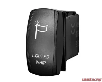 STV Motorsports Lighted Whip Laser Rocker Switch - SLR1080W