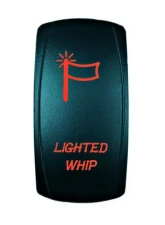 STV Motorsports Lighted Whip Laser Rocker Switch                                     - SLR1081 - Image 3