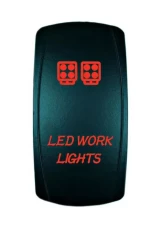 STV Motorsports LED Work Lights Laser Rocker Switch                                     - SLR1091 - Image 3