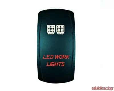STV Motorsports LED Work Lights Laser Rocker Switch - SLR1091