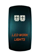 STV Motorsports LED Work Lights Laser Rocker Switch                                     - SLR1093 - Image 2