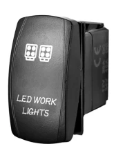 STV Motorsports LED Work Lights Laser Rocker Switch                                     - SLR1094 - Image 2