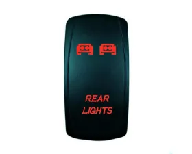 STV Motorsports Rear Lights Laser Rocker Switch