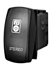 STV Motorsports Stereo Laser Rocker Switch                                     - SLR1110W - Image 2