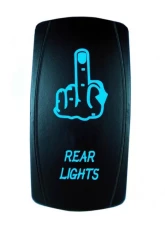 STV Motorsports Rear Lights Middle Finger Laser Rocker Switch                                     - SLR1120 - Image 3