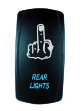 STV Motorsports Rear Lights Middle Finger Laser Rocker Switch                                     - SLR1120 - Image 2