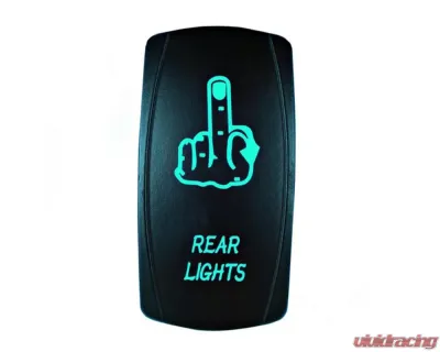 STV Motorsports Rear Lights Middle Finger Laser Rocker Switch - SLR1122