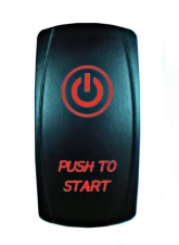 STV Motorsports Momentary Push to Start Laser Rocker Switch                                     - SLR1151M - Image 3