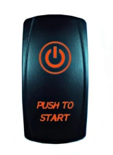 STV Motorsports Momentary Push to Start Laser Rocker Switch                                     - SLR1153M - Image 3