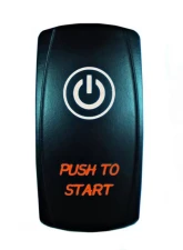 STV Motorsports Momentary Push to Start Laser Rocker Switch                                     - SLR1153M - Image 2
