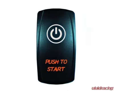 STV Motorsports Momentary Push to Start Laser Rocker Switch - SLR1153M