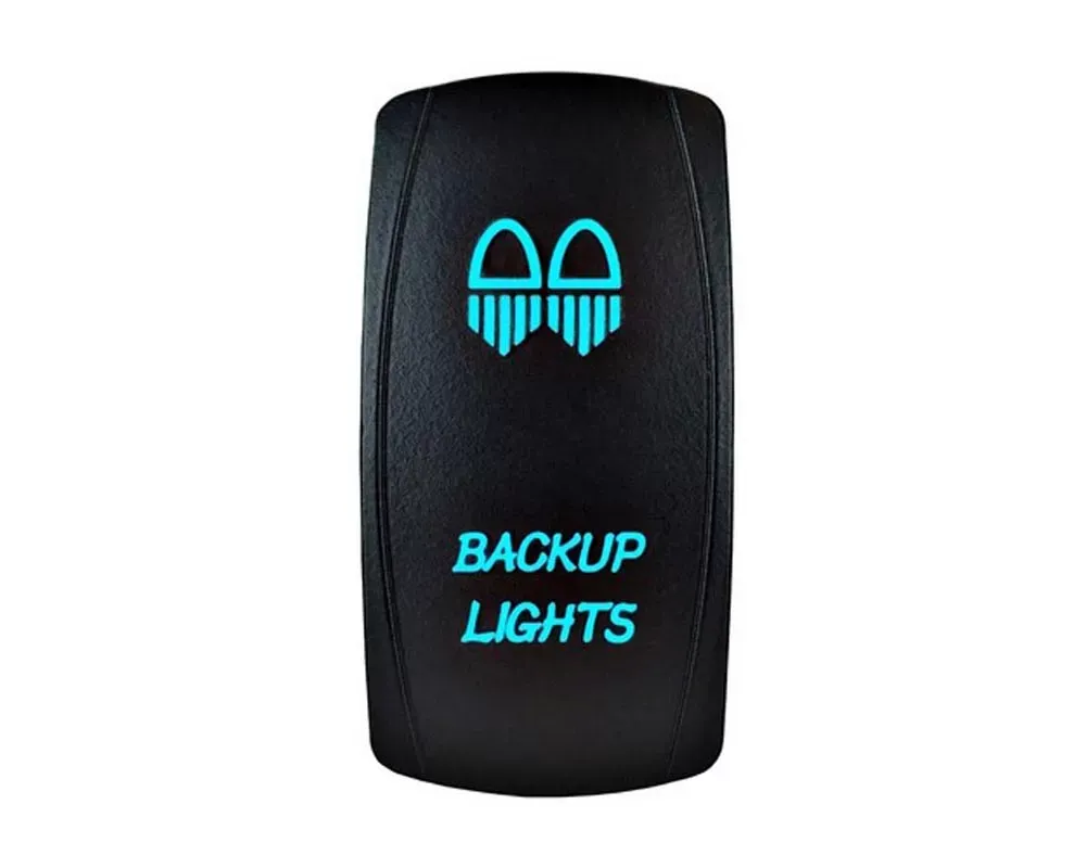 STV Motorsports Backup Lights Laser Rocker Switch - SLR1250