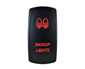 STV Motorsports Backup Lights Laser Rocker Switch