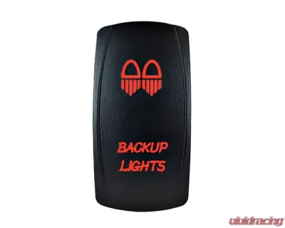STV Motorsports Backup Lights Laser Rocker Switch - SLR1251
