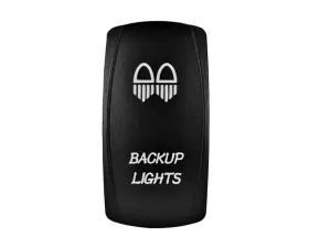 STV Motorsports Backup Lights Laser Rocker Switch