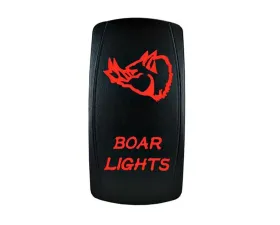 STV Motorsports Boar Lights Laser Rocker Switch