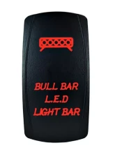 STV Motorsports Bull Bar LED Light Bar Laser Rocker Switch                                     - SLR1271 - Image 3