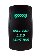 STV Motorsports Bull Bar LED Light Bar Laser Rocker Switch                                     - SLR1272 - Image 3