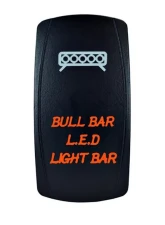 STV Motorsports Bull Bar LED Light Bar Laser Rocker Switch                                     - SLR1273 - Image 2