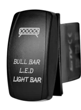 STV Motorsports Bull Bar LED Light Bar Laser Rocker Switch                                     - SLR1274 - Image 2