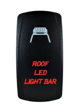 STV Motorsports Roof LED Light Laser Rocker Switch                                     - SLR1291 - Image 2