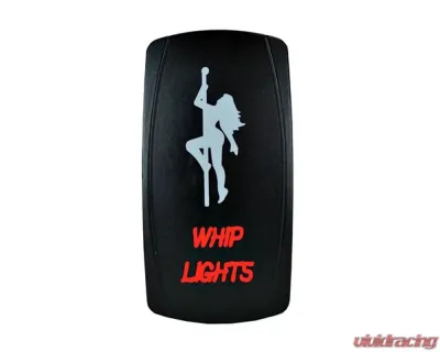 STV Motorsports Whip Lights Stripper Pole Laser Rocker Switch - SLR1311