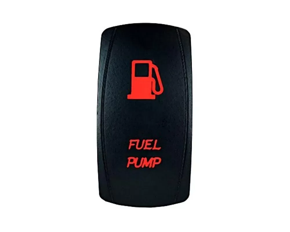 STV Motorsports Fuel Pump Laser Rocker Switch - SLR1331