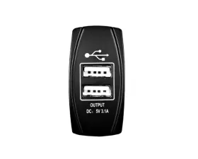 STV Motorsports USB Laser Rocker Switch