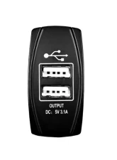 STV Motorsports USB Laser Rocker Switch                                     - SLR1364 - Image 4