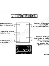 STV Motorsports Fridge Laser Rocker Switch                                     - SLR1401 - Image 4