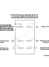 STV Motorsports Headlights Laser Rocker Switch                                     - SLR1410 - Image 4