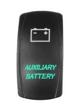 STV Motorsports Auxiliary Battery Laser Rocker Switch                                     - SLR1416 - Image 2