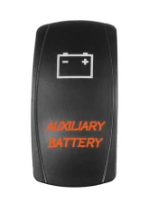 STV Motorsports Auxiliary Battery Laser Rocker Switch                                     - SLR1417 - Image 2