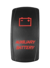 STV Motorsports Auxiliary Battery Laser Rocker Switch                                     - SLR1418 - Image 3