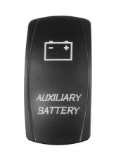 STV Motorsports Auxiliary Battery Laser Rocker Switch                                     - SLR1419 - Image 2