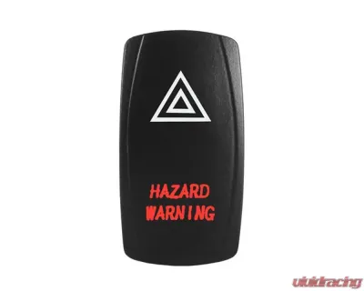 STV Motorsports Hazard Warning Laser Rocker Switch - SLR1432